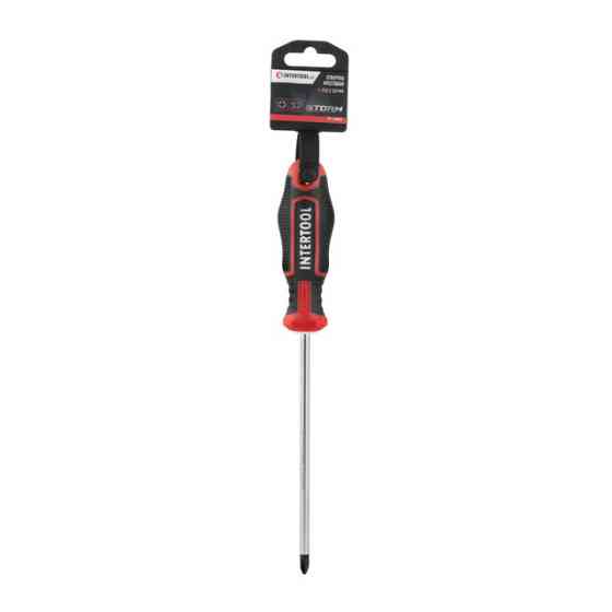Викруткa хрестова, PH2×150 мм, S2, STORM INTERTOOL VT-3422 Киев