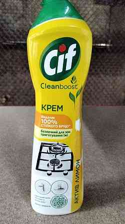 Крем для чищення Cif Active Lemon 500 мл Київ