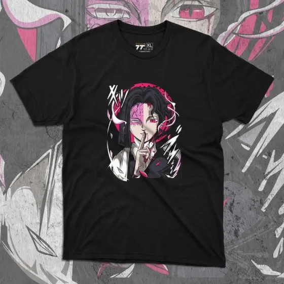 Футболка для подростка мальчика с принтом Клинок, рассекающий демонов Кагая v140 Музан Размер 160 Anime10427 Днепр