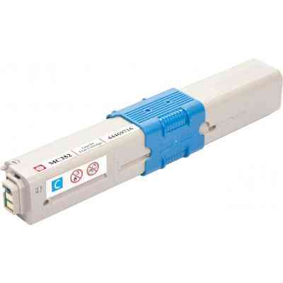 Тонер-картридж BASF OKI C310/330/510/530 Cyan 44469716 (KT-MC352-44469716) Вінниця