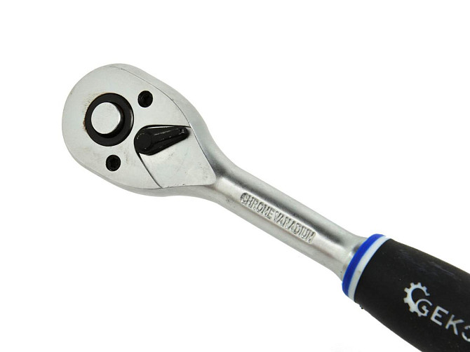 Тріскачка "GeKo"-profi 1/4" пряма 155 мм Стрый - изображение 4
