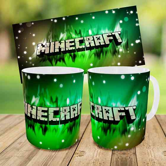 Дитячий набір Minecraft сумка-бананка + керамічна кружка з принтом (5629) Київ
