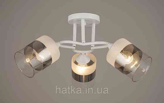 Люстра стельова Sirius B A3420/3 WT на 3 плафони Київ