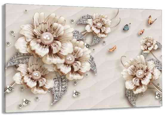 Картина холст в гостиную / спальню   Квіти    MLP_313 90х180см Киев