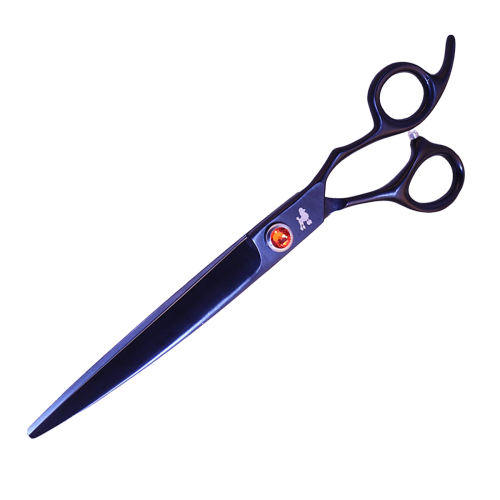 Ножиці грумерські Dezynadog Ignis 7.5 Curved Scissor вигнуті для стрижки собак японська нержавіюча сталь 440c 7,5 дюймів Київ - фото 1
