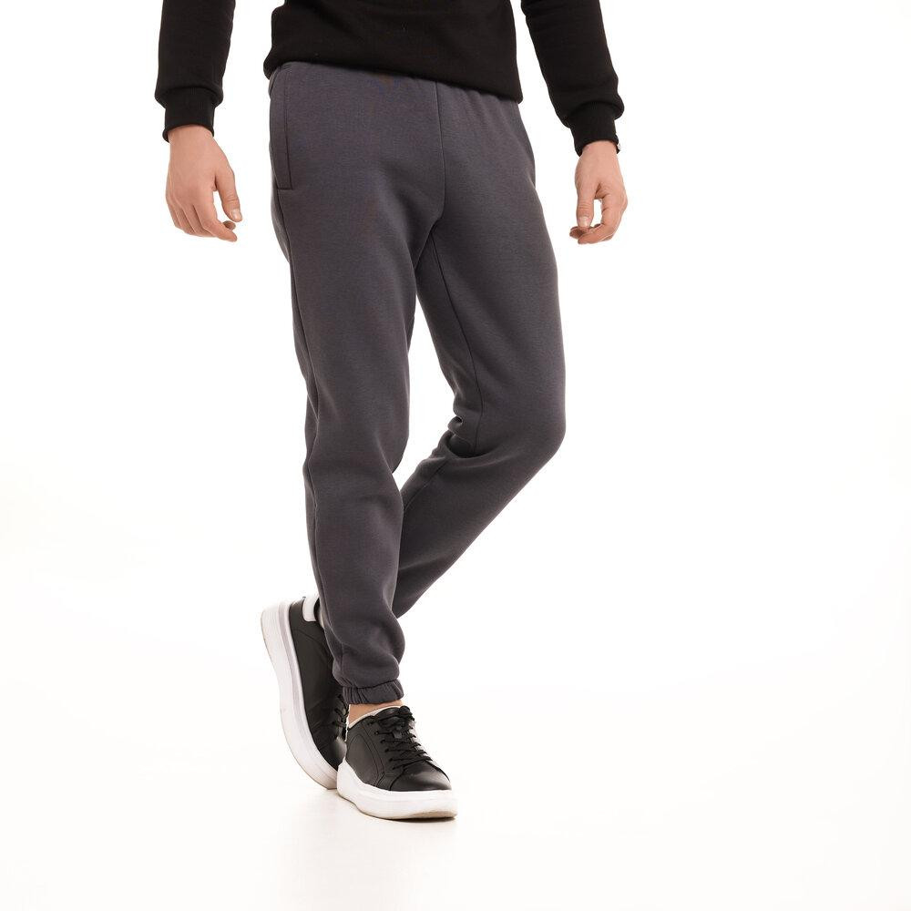 Чоловічі штани джогери з кишенями темно-сірі Pobedov 007 ЗИМА Київ - фото 6