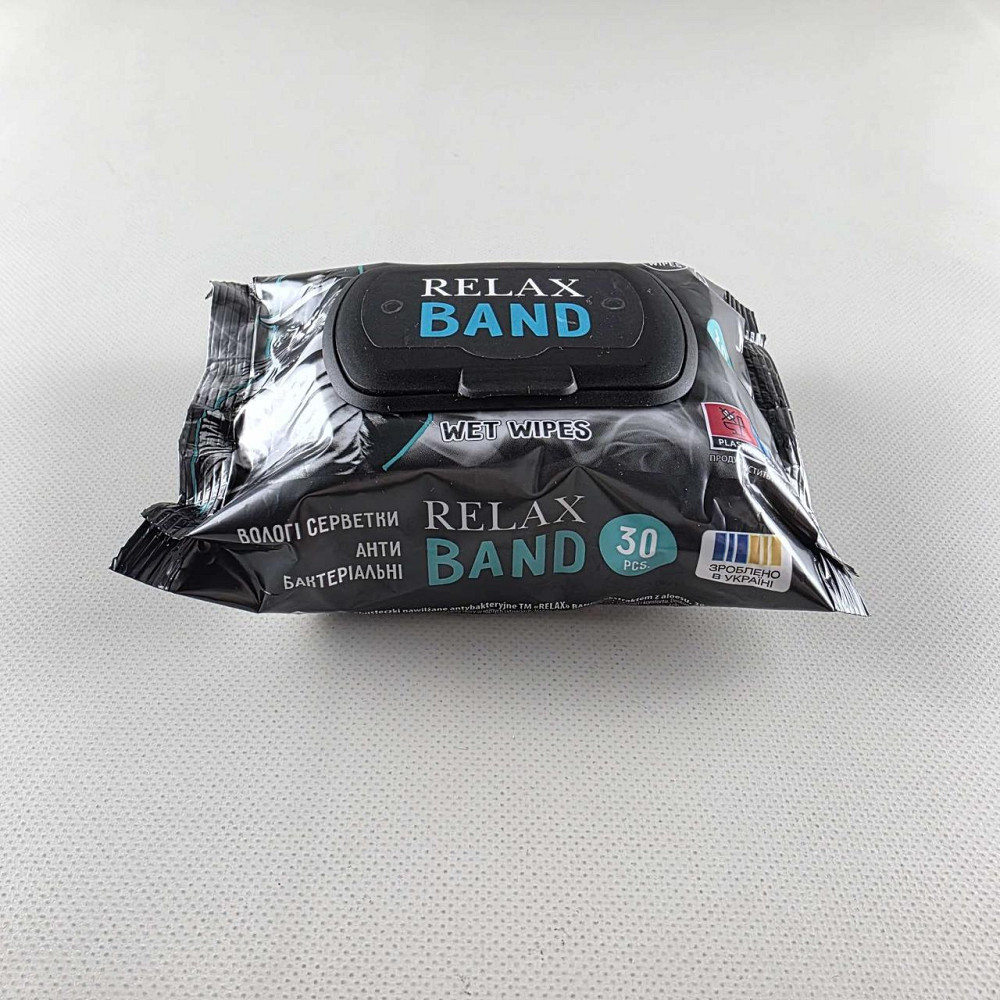 Влажная салфетка  30шт c клапаном 
