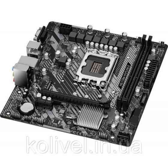 ASRock H610M-HVS/M.2 R2.0 (1700/H610, 2*DDR4, 1xPCIex16, HDMI/VGA, 4xSATAІІІ, M.2, GLan, 7.1ch, mATX Киев