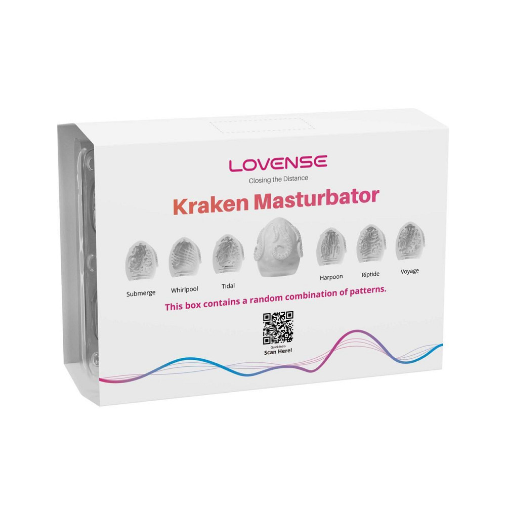 Набір мастурбаторів-яєць Lovense Kraken masturbator egg box, 6 штук, різна текстура Sex Aura Київ - фото 1