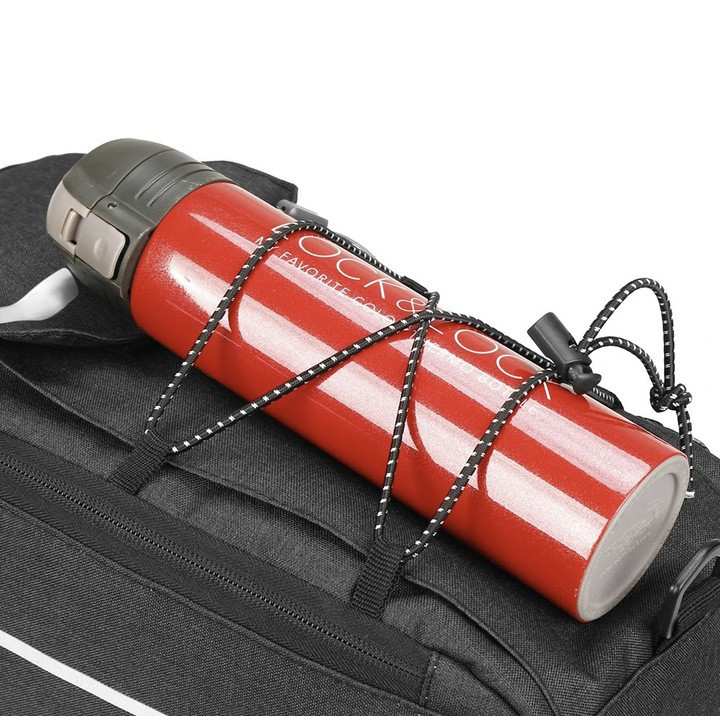 Термосумка багатофункціональна для велосипеда 9 літрів Trizand (20888) Black Нововолинськ - фото 7