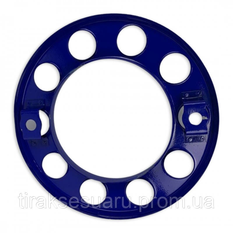 Ковпак колеса металевий передній 22.5 (синій) . Ковпаки на колеса 22.5 передні Луцьк - фото 2