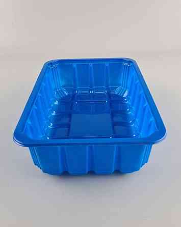 Харчові паковання поліпропіленова на М-4 (260х177х70) синій полімерний (50 шт.) Харків