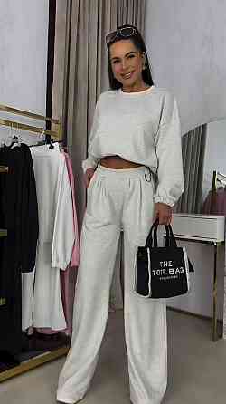 Женский прогулочный костюм двойка: кофта и штаны петля Меланж, 48/50 Одесса