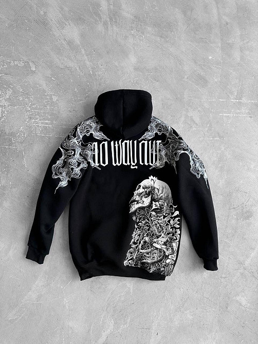 Худі, сіра толстовка для підлітка хлопчика 2765722709 розмір 130 см Дніпро - фото 1