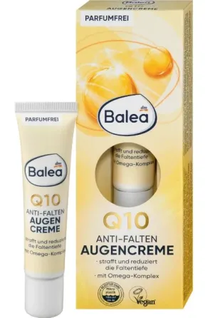 Крем проти зморшок навколо очей Balea Q10 Anti-Falten Augencreme 15мл Львів