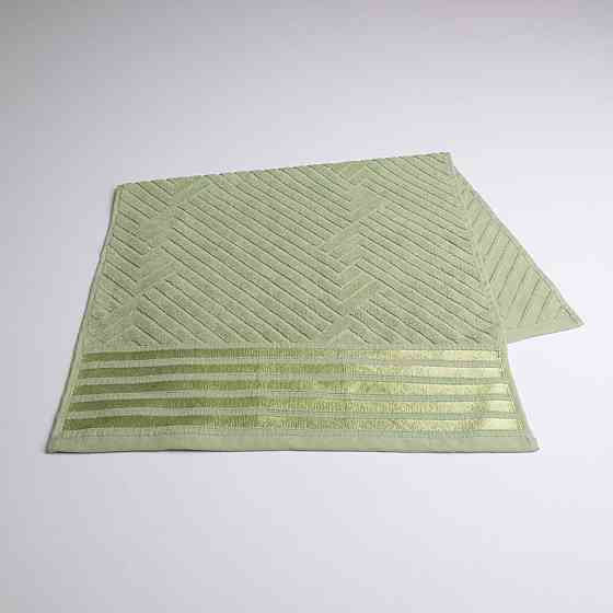 Набор махровых полотенец SOFT 3шт GM Textile 40х70см, 50х90см, 70х140см 500г/м2 (Мятный) Сумы