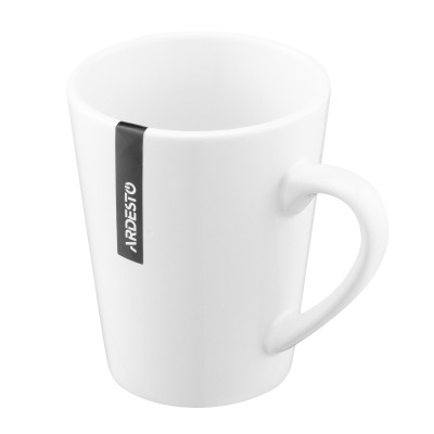 Чашка Ardesto Mario, 240мл, кераміка, білий (AR3480W) Винница - изображение 3
