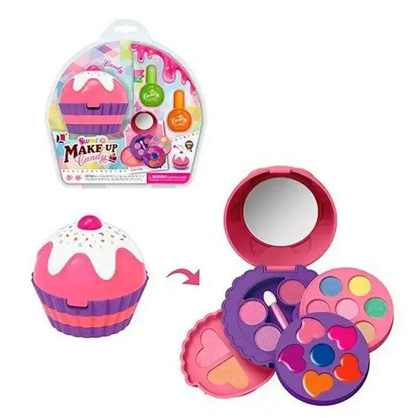 Косметика 52001 A (64/2) “Тістечко”, тіні, блиск для губ, лак для нігтів, у слюді, шт Київ - фото 1