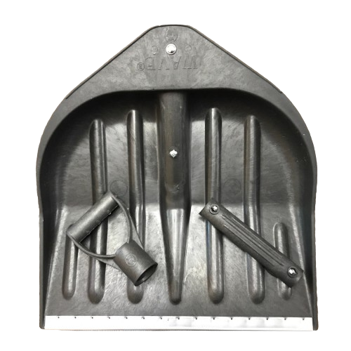 Лопата снігоприбиральна 440*460мм пластик чорний WAVE Житомир - изображение 3