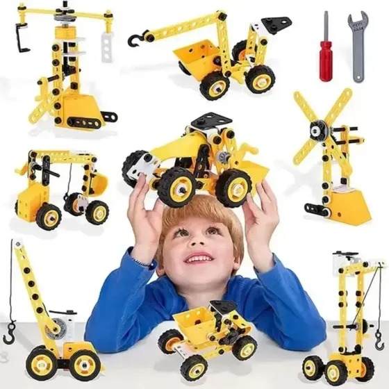 Детский конструктор инженерная машинка YK667 112 pcs Коломыя