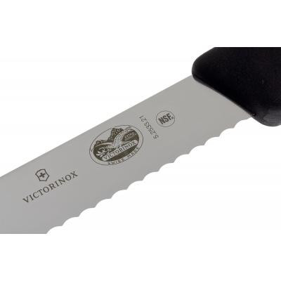 Кухонный нож Victorinox Fibrox Bread Knife 21 см Black (5.2533.21) Винница - изображение 13