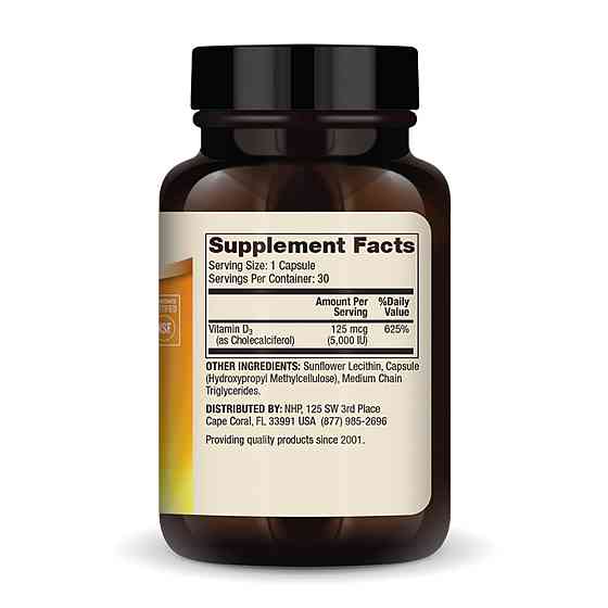 Витамин D3 Dr.Mercola Liposomal Vitamin D3 5000 IU 30 капс Киев