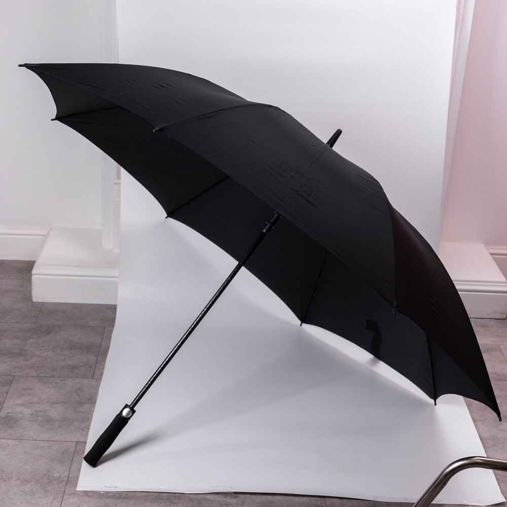 Зонт-трость классический прочный надежный из полиэстера от дождя HP-23-17 Киев - изображение 1