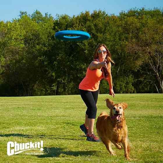 Летающий диск Chuckit! Rugged Flyer игрушка для больших собак, размер L Винница