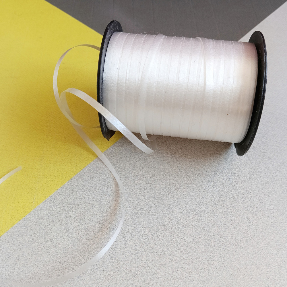 Стрічка для куль біла 0,5/300 Київ - фото 2