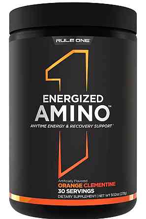Амінокислотний комплекс Rule One Energized Amino 270 г, Grape Луцьк
