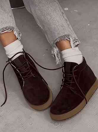 Molly Черевики жіночі MOLLY 969 шоколадні (зима, замша натуральна) (5654) 36 Коломыя