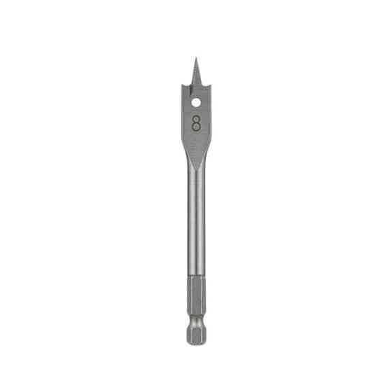 Свердло по дереву пір'яне, 8×150 мм, HEX INTERTOOL SW-0008 Киев