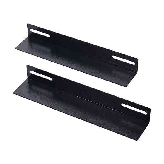 Комплект напрямних кріплень NVC-450D/LB Black для комутаційної шафи глибиною 450 мм (25-00076) Київ