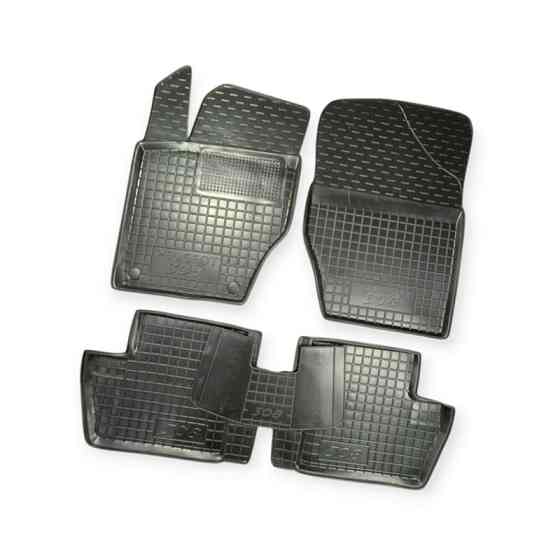 Килимки Пежо 308 2007-2013 борт 2,5см, з перемичкою салону Мукачево