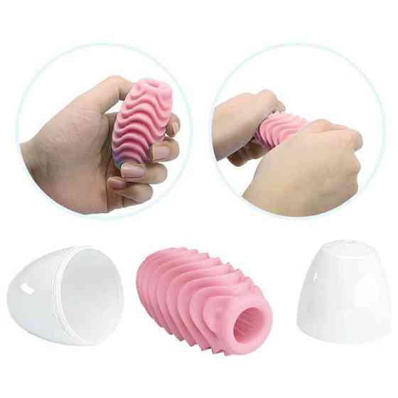 Мастурбатор PRETTY LOVE - Passionate Double-Sided Egg pink Sex Aura Київ