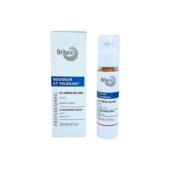 СС крем сонцезахисний з тоном СС Crème Solaire 30 SPF Brilace, 50 мл Дніпро