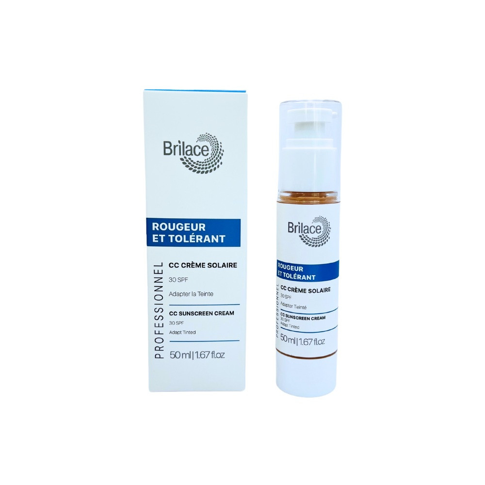 СС крем солнцезащитный с тоном СС Crème Solaire 30 SPF Brilace, 50 мл Днепр - изображение 1