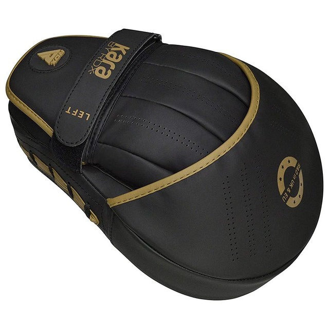 Лапи боксерські RDX F6 KARA Matte Golden Каменское - изображение 3