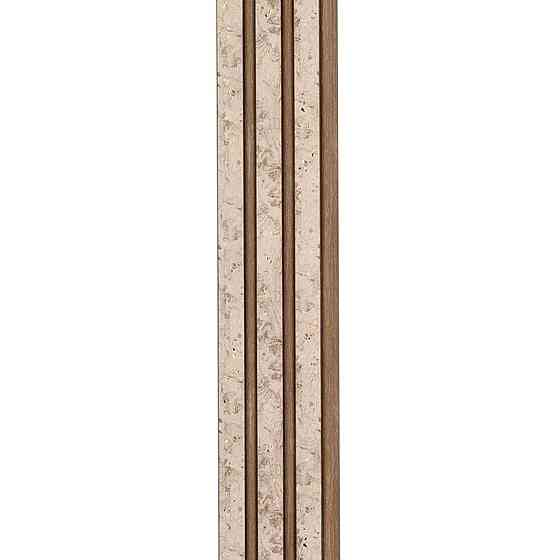 Рейка декоративна PS 2900х115х12мм Бежевий меланж із золотими вкрапленнями (D) SW-00001742 Дніпро