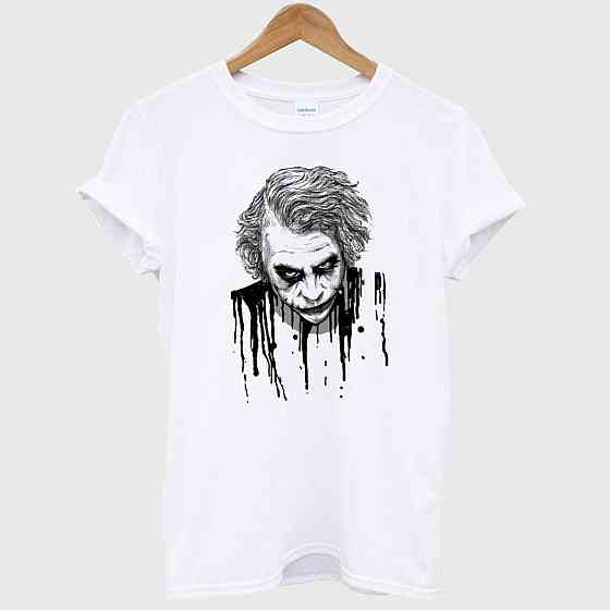 Футболка мужская с принтом  48 Белая 2664093749 Днепр