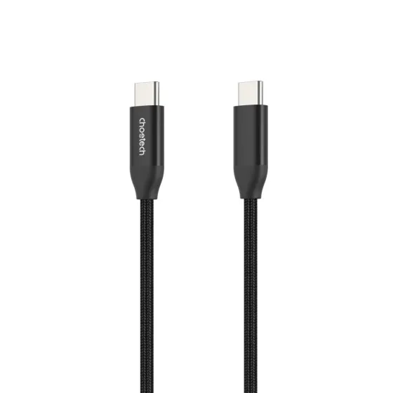 Кабель Choetech ХСС-1036 Black USB-C to USB-C PD3.1 240W 2m (43-00126) Київ