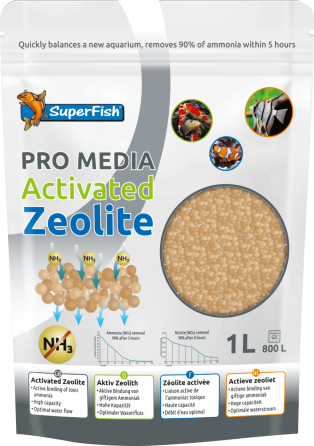 Наповнювач для фільтра SUPERFISH ACTIF ZEO MEDIA 1000 ML (A8040660) Київ