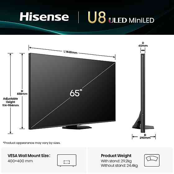 LED-телевізор Hisense 65U8Q (7134197) Київ