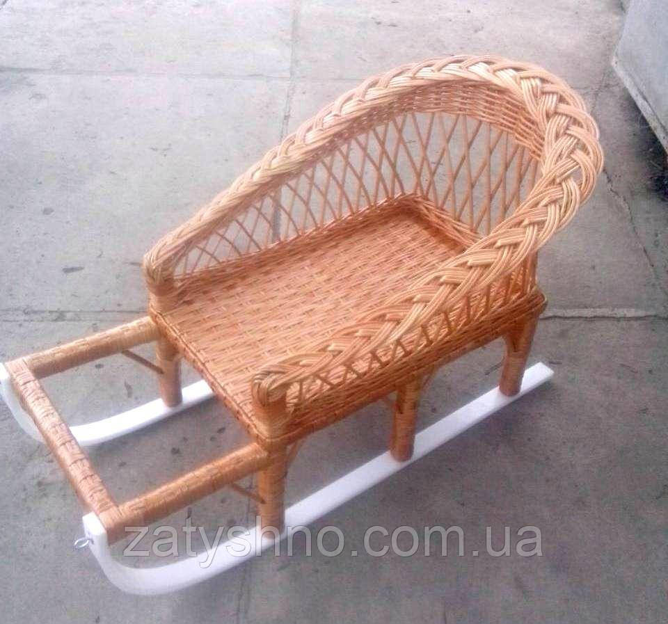 Санки плетеные на подарок Киев - изображение 1