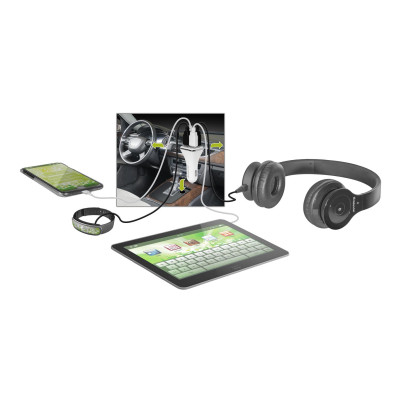 Зарядний пристрій Defender UCA-05 авто, 4 порта USB, 5V / 8A (83567) Вінниця - фото 2