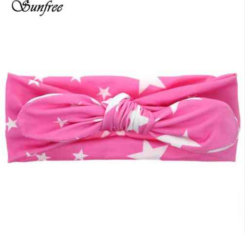 Детская повязка со звездочками розовая Киев