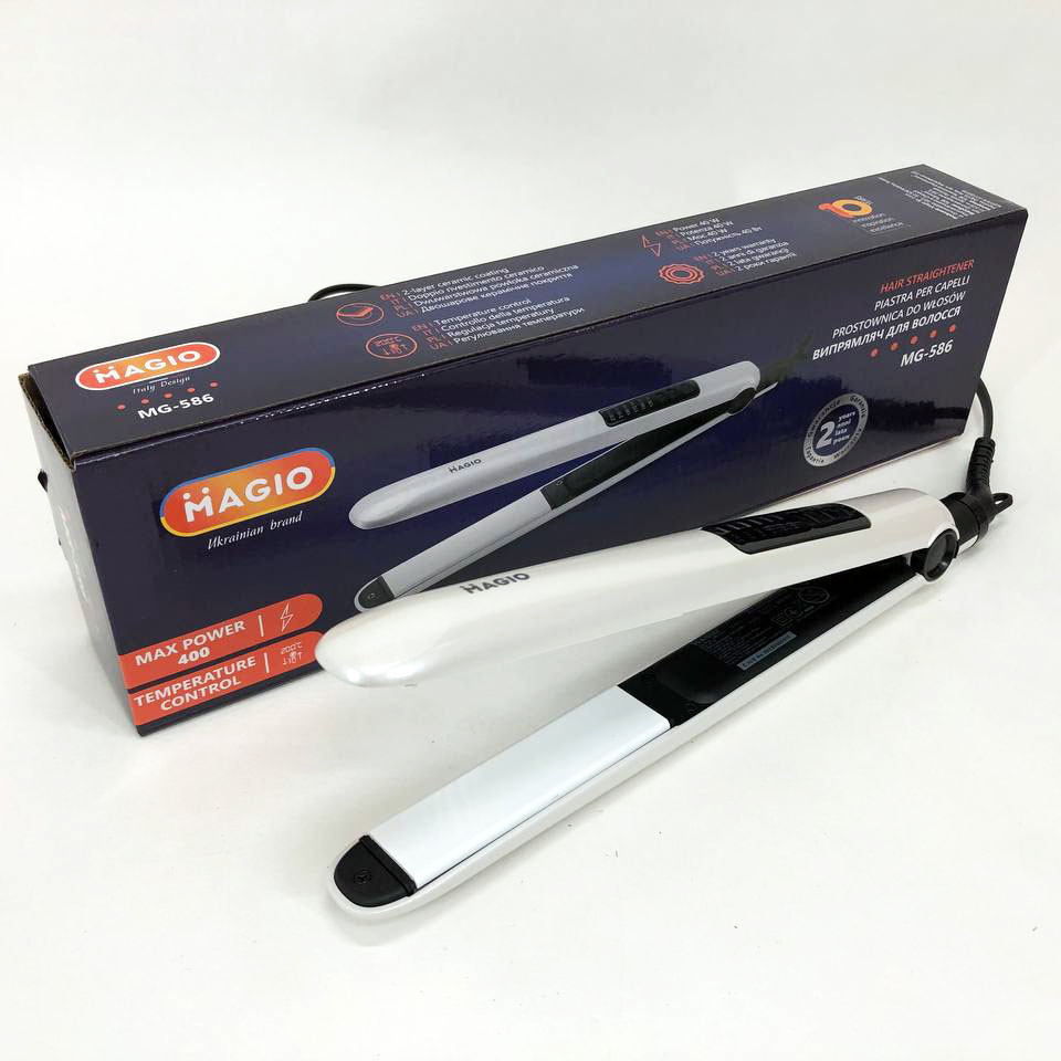 Щипці для волосся, Праска для вирівнювання зачіски Випрямляч для волосся салонного використання BR-76 Івано-Франківськ - фото 8