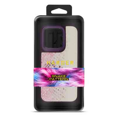 Чехол для мобильного телефона Harder Snake Pattern Apple iPhone 15 Pro Pink (ARM76797) Винница