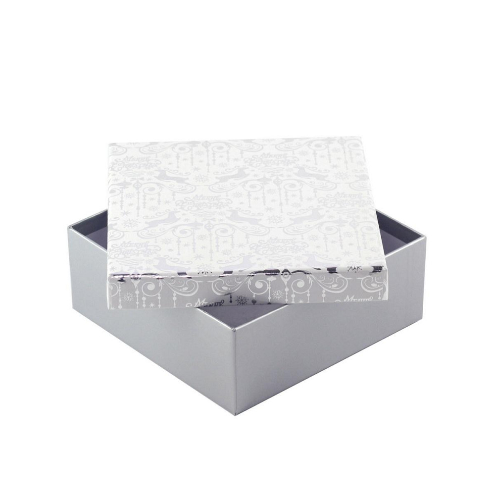 Коробка подарункова "Silver" 16 х 16 х 8 см Рівне - фото 2