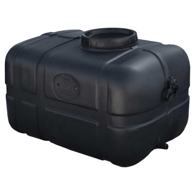 Ємність для води Пласт Бак квадратна не харчова 130 л прямокутна чорна видувна (5705) Вінниця - фото 1